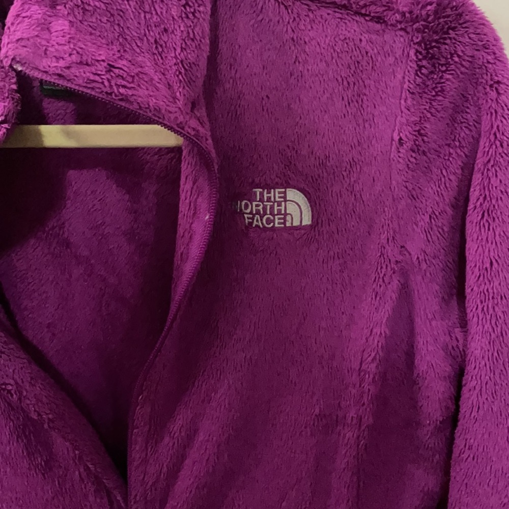 The North Face Women's Purple zip up Jacket 💜 - Picture 2 of 3